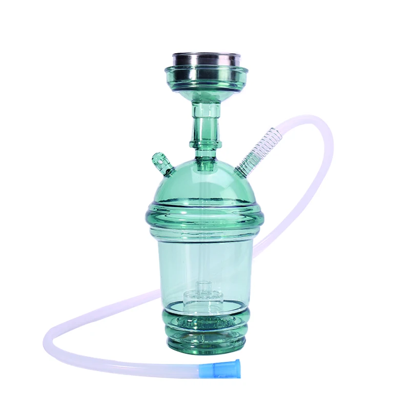 

R&R LED Hookah Cup Portable Acrylic Shisha Narguile Complete Kit for Car Handheld Smoking Grass Herb Pipe Kettle Accessories