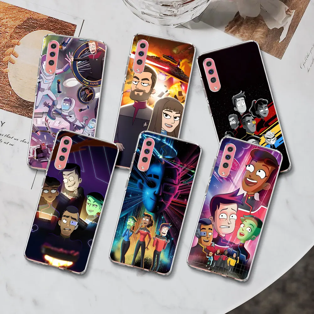 Star Trek Lower Decks Case for Samsung Galaxy A70 A70s A20e A30s A8 A40 A50 A50s A20 A30 A7 A6 2018 A25 A22 TPU Soft Phone Cover