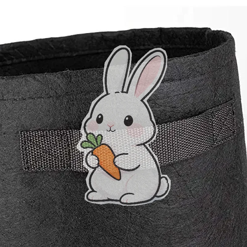 Felt Potato Grow Bags Eco-Friendly Thick Breathable Felt Reusable Planters for Balcony Yard Vegetable Gardening