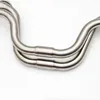 Chooee 자전거 핸들 바 25.4, Falt Riser M Fit Bronpton 25.4mm 사이클링 액세서리 부품 높이 60 80 100 120 140 2
