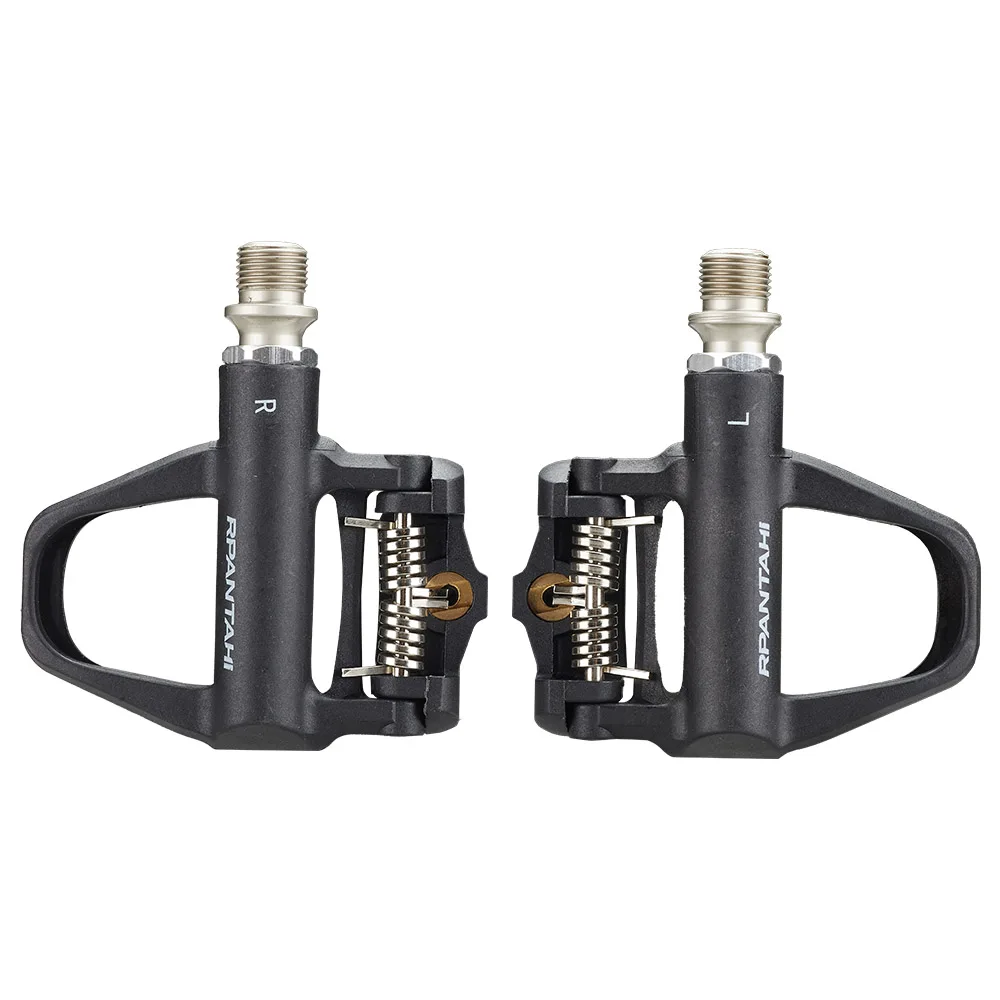 RPANTAHI R550 Ultralight Pedals with Sealed Bearings for Road Bike with SH Cleats Suitable for SPDSL System Black Bicycle Parts