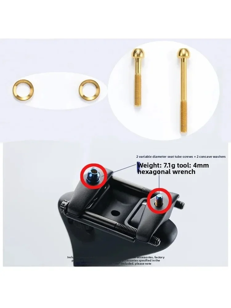AliExpress NONE Road Bike Seatpost Fixed Screw for CERVELO S5 Titanium Bolt Seatpost Clamp