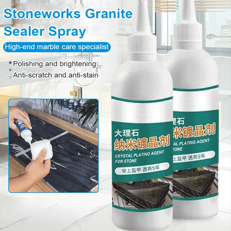 

Marble Scratch Repair and Renovation Agent, Coating Agent of Nanocrystals Stone Crystal Plating Agent Marble Scratch Repair
