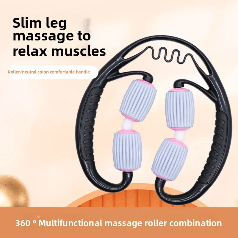 

Manual Dual Angle Foam Massager Roller for Legs Neck Arm Waist Muscle Roller Massager