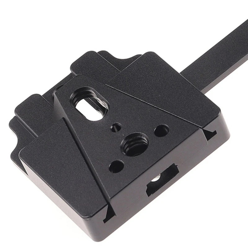 لوحة بطارية للتصوير الفوتوغرافي من سبائك الألومنيوم مثبتة على شكل V ، لوحة تحرير سريعة ، محول قفل V ، كاميرا سوني وكانون