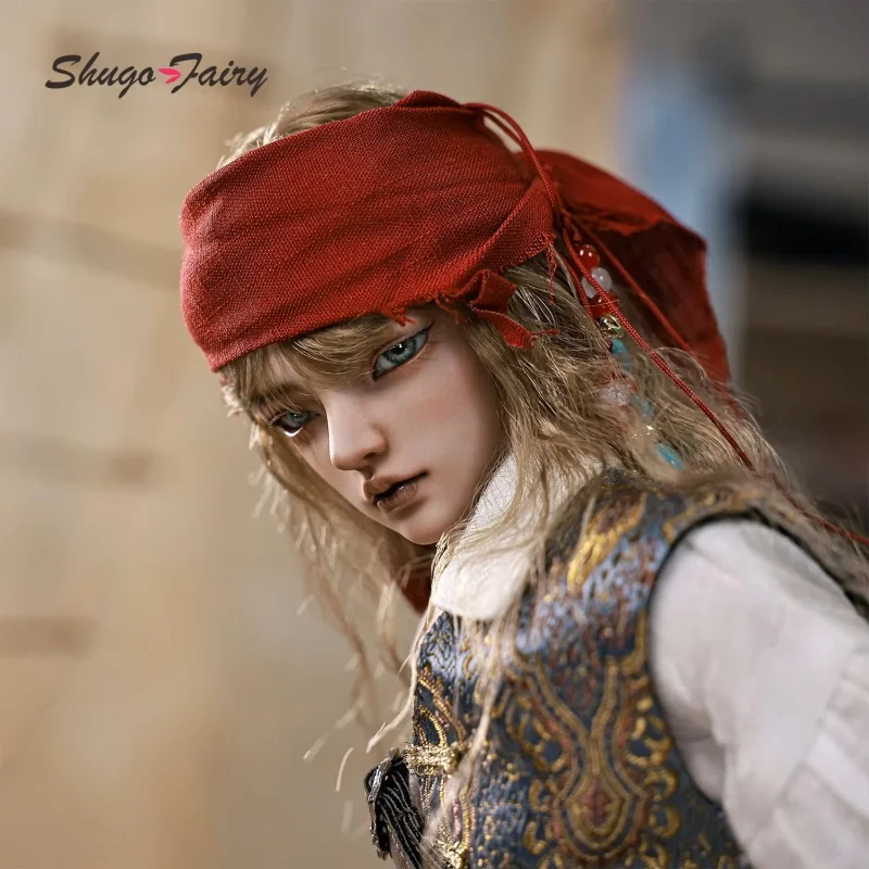 ShugaFairy Helios Bjd Doll 1/4 Bubo Body Middle Ages Sea Warrior Pirate Captain Hook Moveable Joints Full Set Fashion Doll Toys