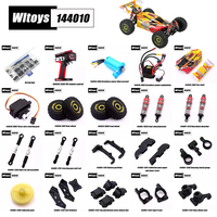 Original Wltoys 144010 1/14 RC Car Spare Parts ESC Swing Arm C Seat Differential Wavebox Tire Gear Shock Absorbers Kit Parts
