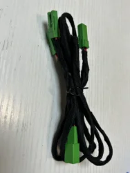 Vol vo installs non-destructive wiring harness for rear door footwell lights and pedal threshold lights
