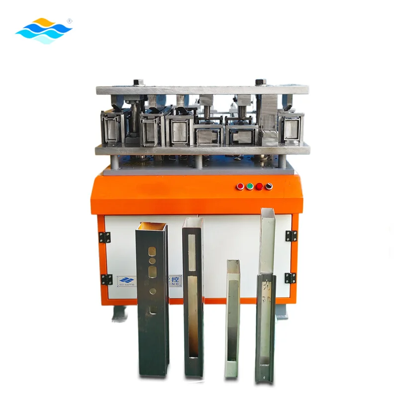 Aluminium Security Door Front Door Lock Hole Punching Machine