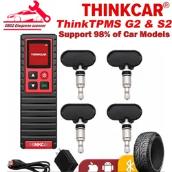 Thinkcar-高圧診断ツール,タイヤ空気圧センサー,プログラミング学習,315MHz, 433MHz, 2in 1