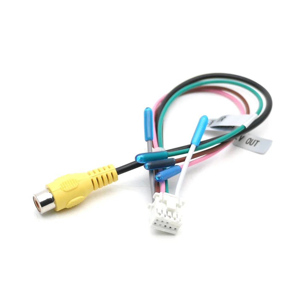 2 Adattatori RCA A 10 Pin Per Telecamera Di Retromarcia – Compatibili Con Autoradio Android E Unità Aftermarket - 6
