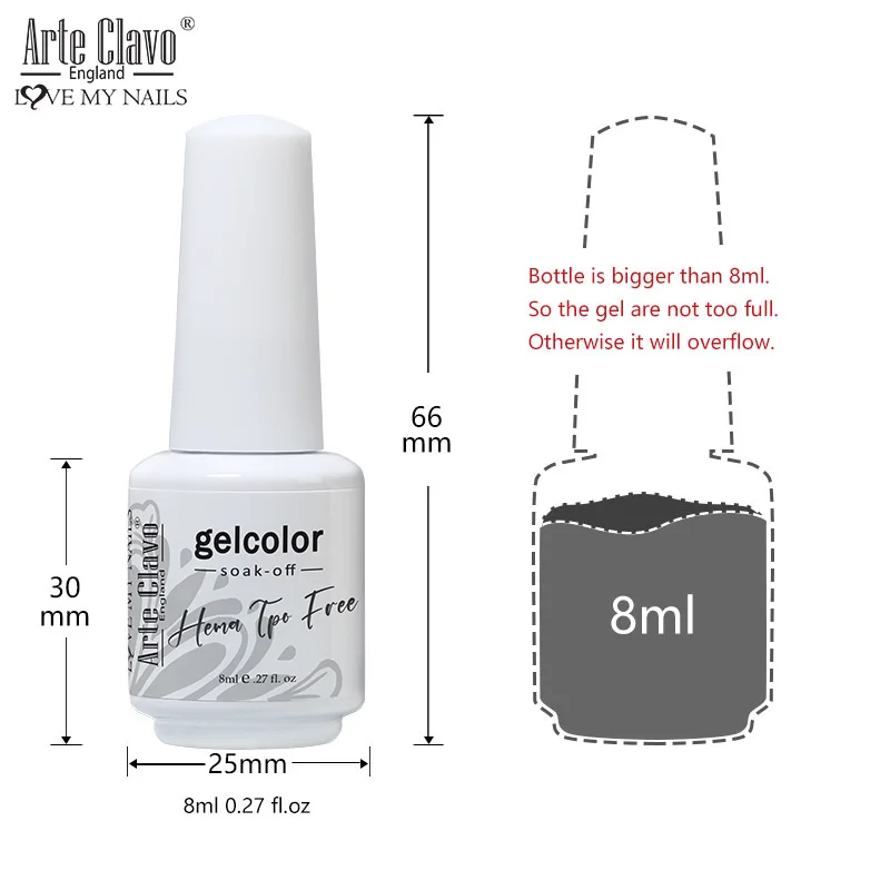 Arte clavo colorido glitter série 8ml uv gel unha polonês lantejoulas gel unha polonês embeber fora uv gel verniz arte do prego gel polonês diy