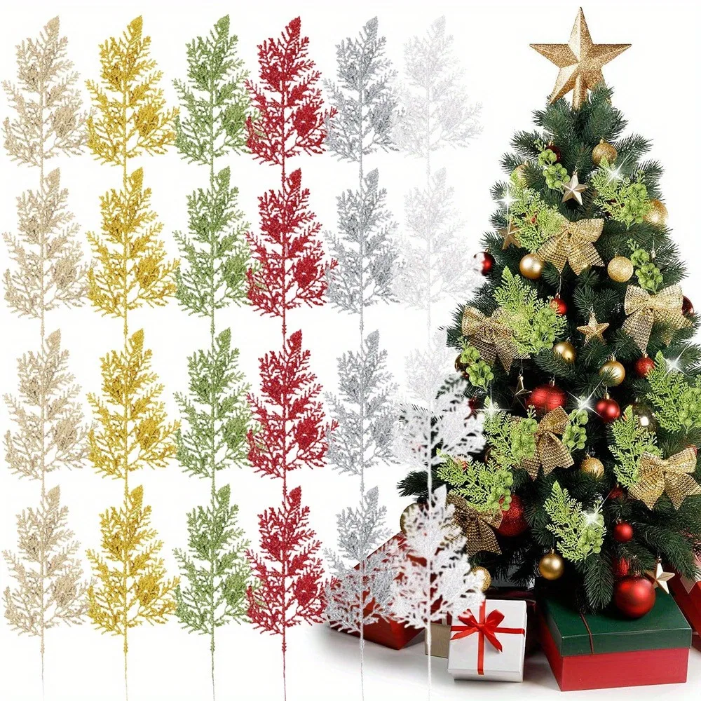 10 Stück künstlicher Beerenstrauß Weihnachtsdekoration Weihnachtsbaum Anhänger Ornament für Zuhause Raumdekoration Neujahr 2026 Geschenke Zubehör – Detail 6