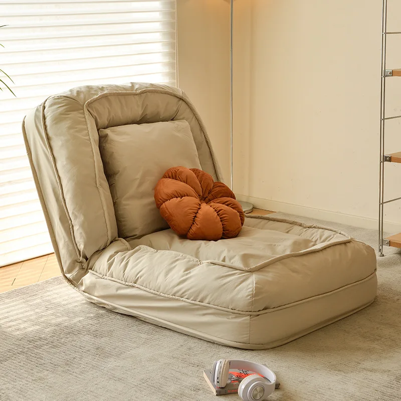 Lazy Sofa Sleepable Lying Home Internet Celebrity Human Dog Kennel Bedroom Tatami Foldable Single Small Sofa Bed