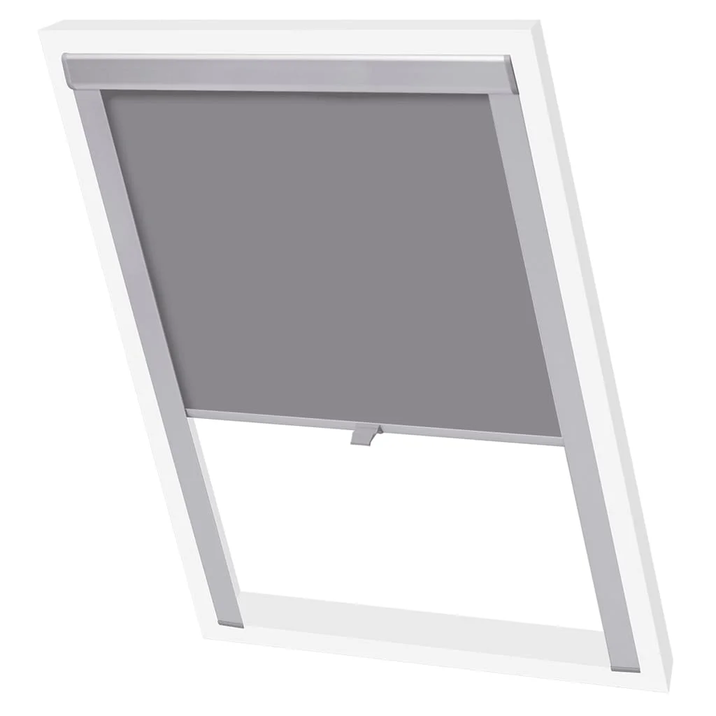 Graue CK02 Rollos, Verdunkelungsvorhänge für Schlafzimmer, Balkon, Fenster, Heimdekoration