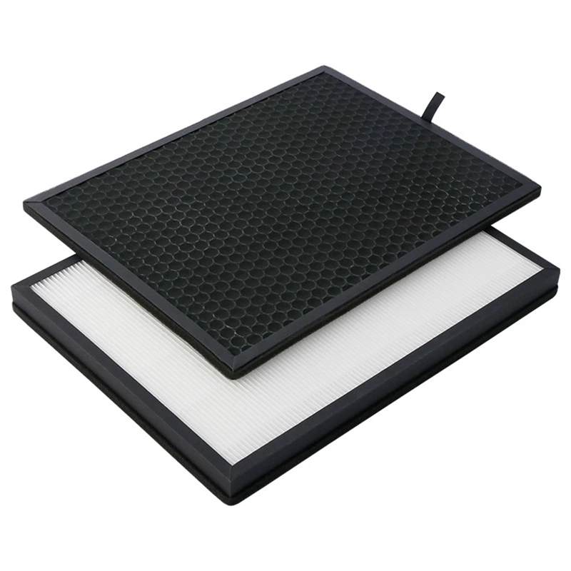2 комплекта FY1410 FY1413 настоящий фильтр Hepa фильтр с активированным углем для запасных частей для очистителя воздуха AC1215