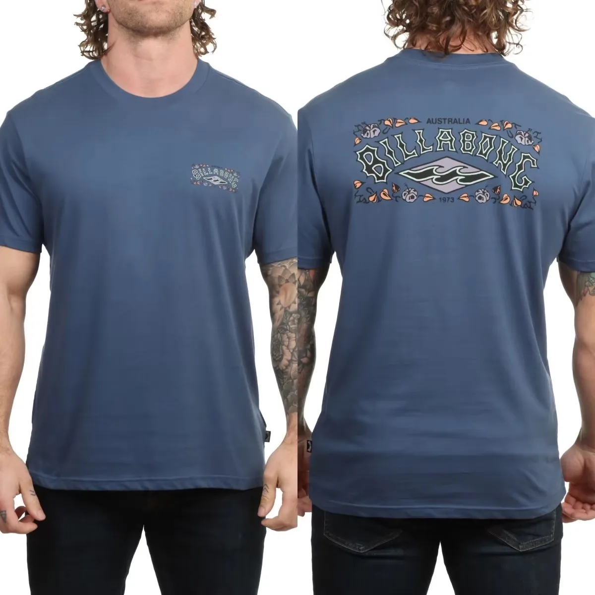 Billa Adventure Division Bang Surfing Casual Brand Graphic T-Shirt Cotton Men Women Streetwear Tee
