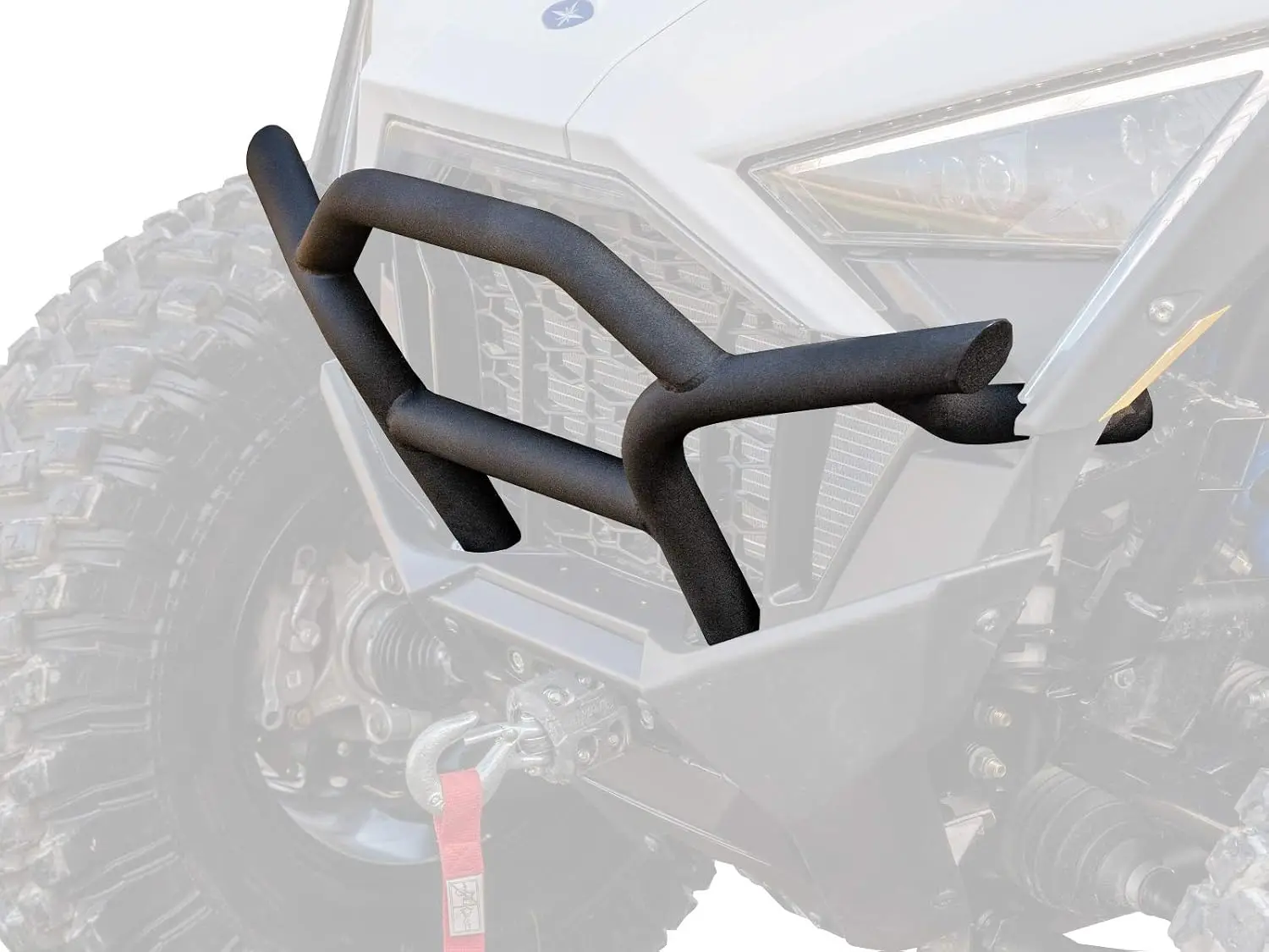 Front Bumper for 2020+ Polaris RZR PRO XP/XP 4, Heavy Duty Steel Tubing, Powder Coating, USA Made Guard