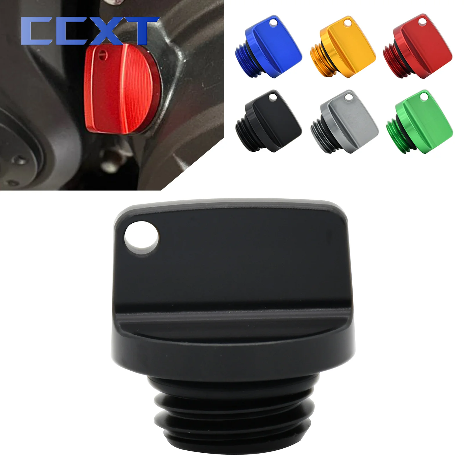 M20*2.5 Oil Filler Cap Plug For Honda CR CRF 125R 150R 250R 250L 450R 450X CB CBR 250R 300R 400R 500R For Yamaha Kawasaki Ducati