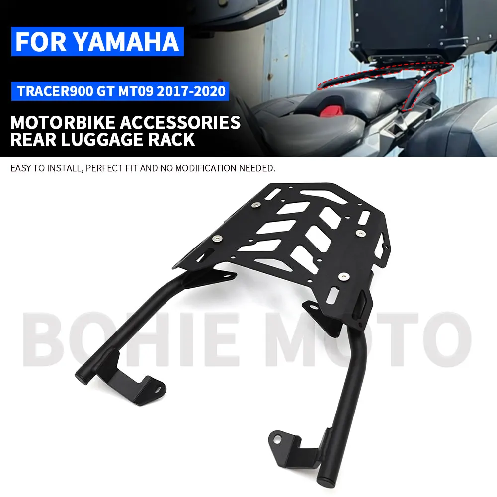For YAMAHA Tracer 900 GT Fit on Tracer900 2018 2019 2020 Motorcycle Rear Carrier Luggage Rack Tailbox Fixer Holder Cargo Bracket
