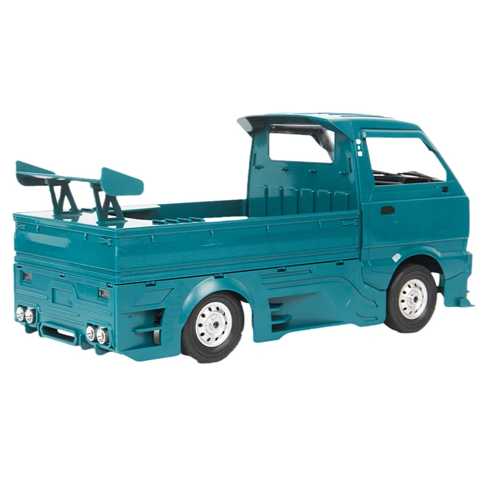 Déflecteur d'air de voiture RC, aile arrière, modelmicrophone, fenêtre, pare-soleil, ensemble pour WPL D12 1/10 RC Drift, pièces de mise à niveau, kit de décoration, 5