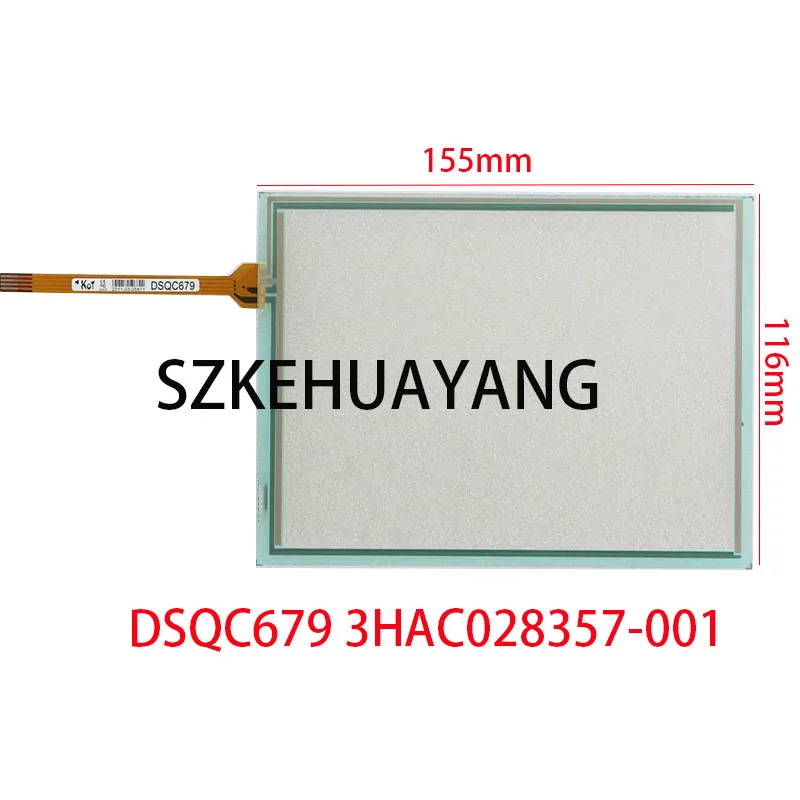 Membrane Keyboard  AST-065 Touch Screen Panel Glass Digitizer for ABB Teach Pendant Model: DSQC679 Art No.: 3HAC028357-001 IRC5