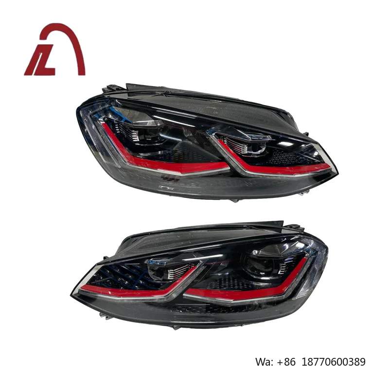 

Led Auto Headlights for Golf 7.5 Car Headlamp High Quality LED Headlight for Volkswagen Golf MK 7.5 2016-2018 Car Accessories