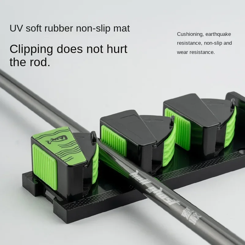 الصيد رود رف شاشة الحائط الصيد رود قوس يمكن تقسيمها دون اللكم تخزين قوس معدات الصيد