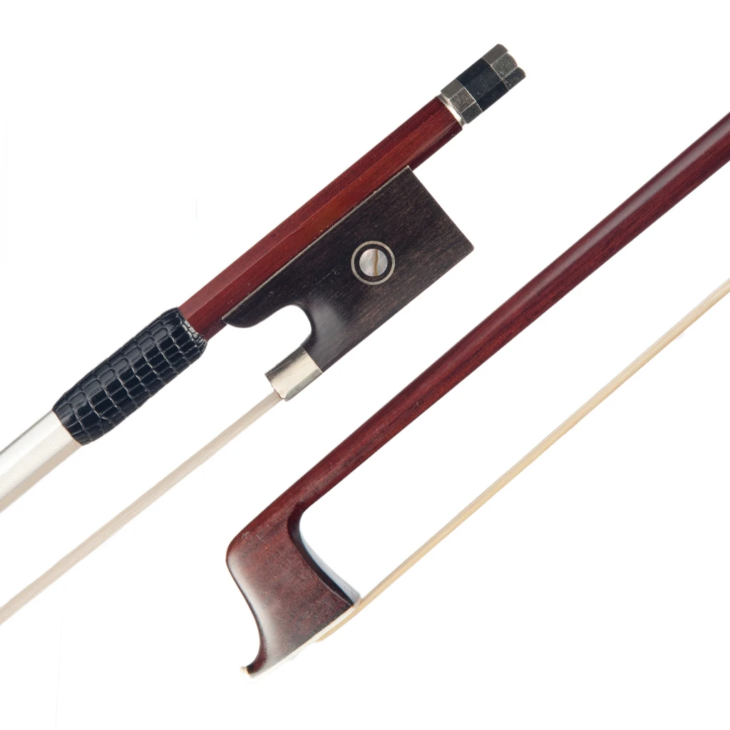 

IPE Pernambuco Bow 4/4 Violin Bow Round Stick Ebony Frog W/ Paris Eye Inlay Violin Part Accessories