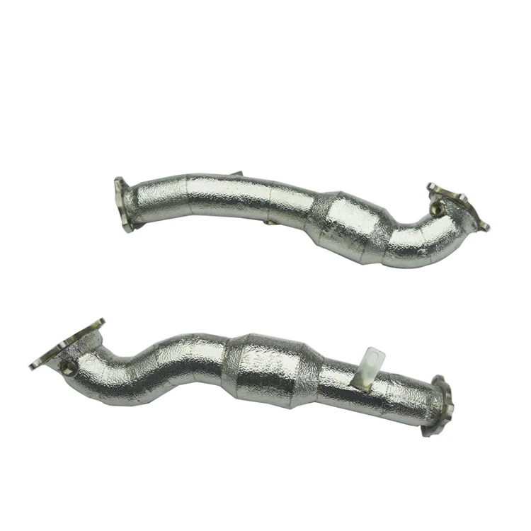

Brand New High Performance Stainless Steel Spare Parts For Audi S6 S7 C7 4.0t 2013+ Eur 5 Tuning Exhaust Systems With Downpipe H