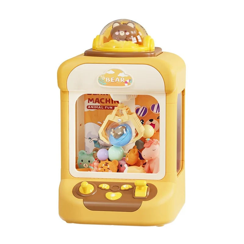 

STLF Small Electric Plastic Mini Claw Doll Machine Toy for Children's Educational Play