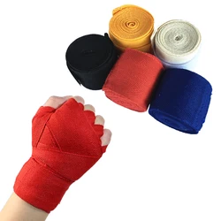 Benda da boxe in cotone guanti MMA avvolge cintura Sport Kickboxing Muay Thai Protect Handwraps Strap Training guanti da competizione 2.5M