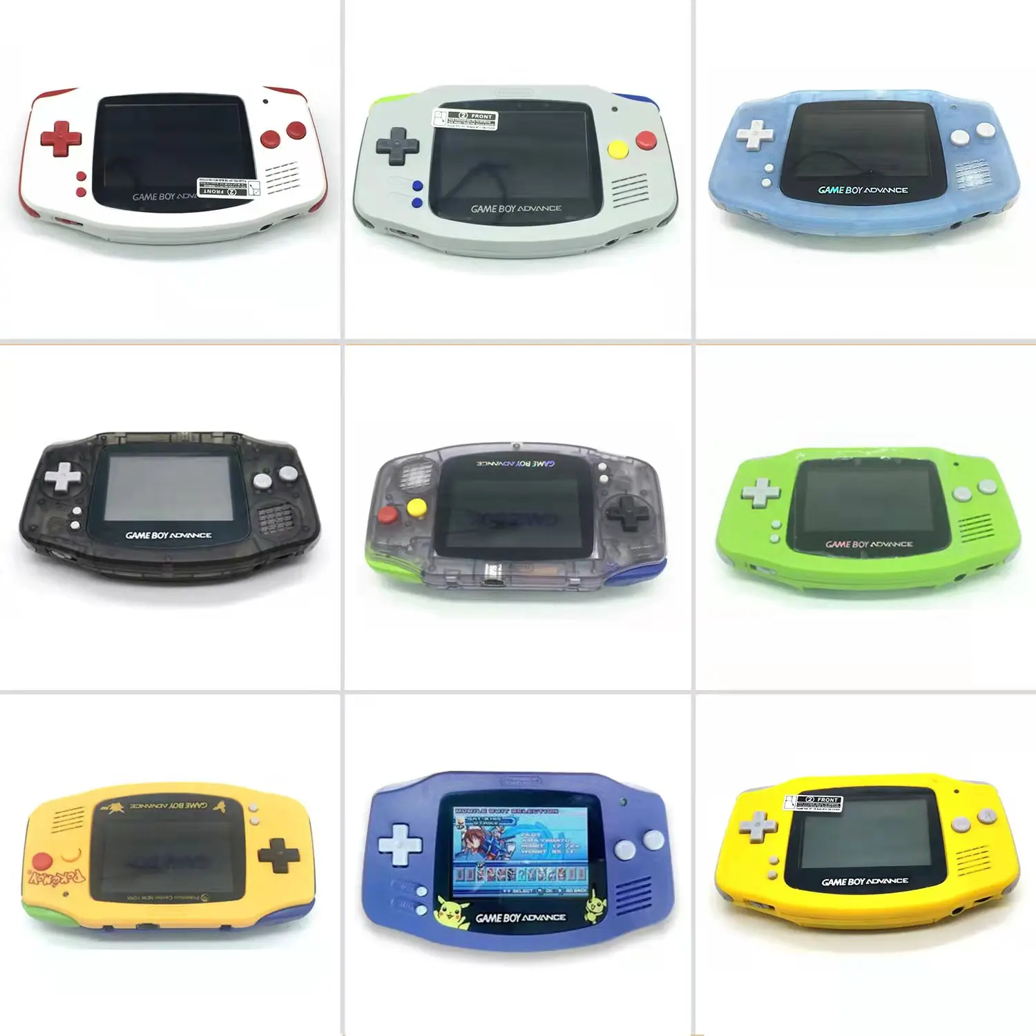 الأصلي مجددة GB GBA الرجعية وحدة تحكم بجهاز لعب محمول لعبة الصبي مسبقا