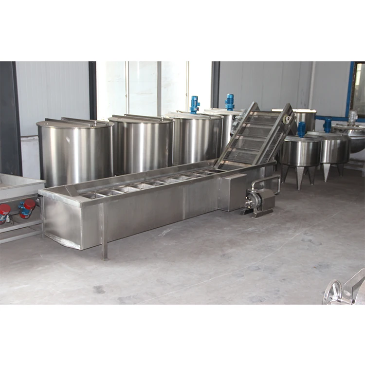 Industrial Orange  & Pear Fruit Washing Equipment Restaurant