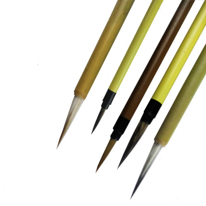 

Chinese Painting Calligraphy Brushes Pen Set Watercolor Freehand Caricature Fine Line Meticulous Painting Brush Pen Tinta China