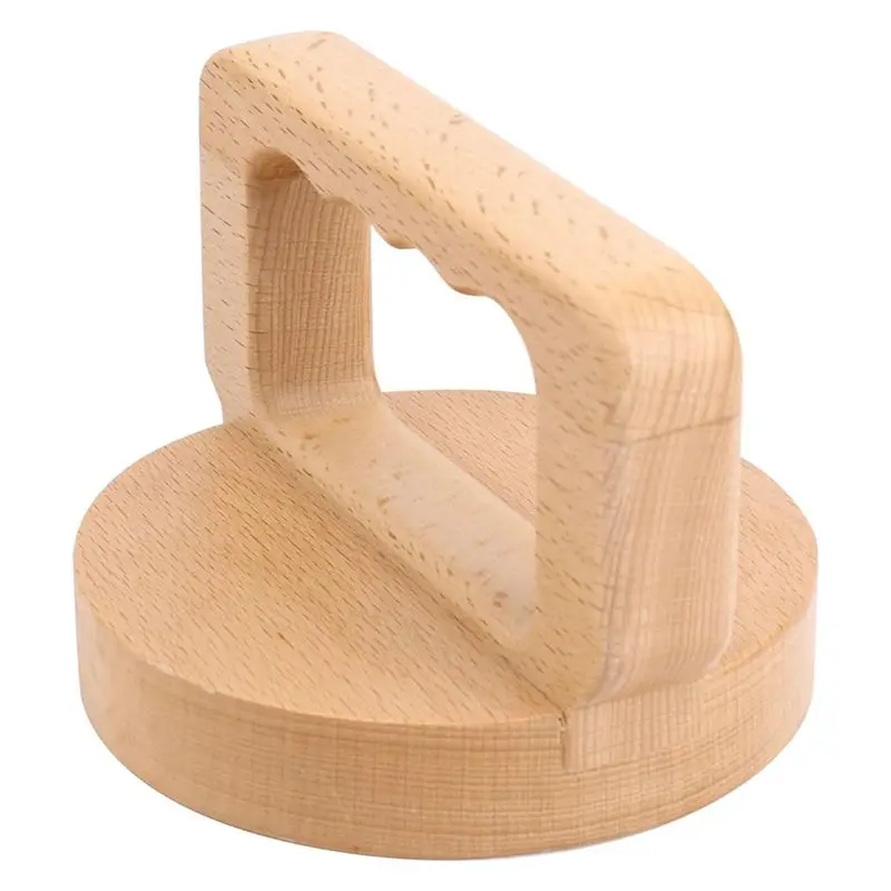 

ABLQ Wood Baren For Printmaking,Beech Block Printing Tool Printing Press Tool Hand Printing Tool Linoleum Block Printing Tool