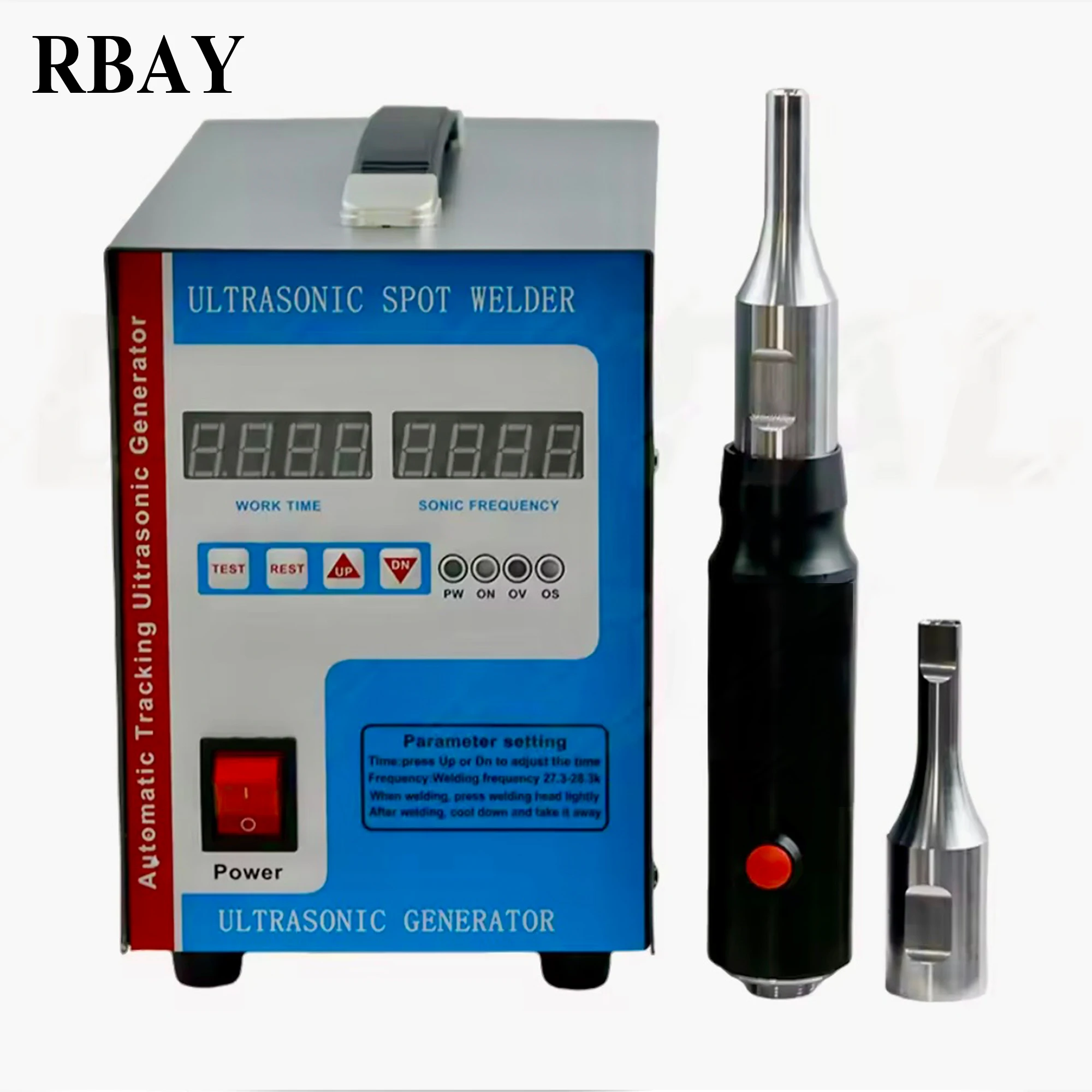 28kHz 700W Ultrasonic Spot Welder Ultrasonic soldering iron for Car Interior Door Panel Bumper Repair