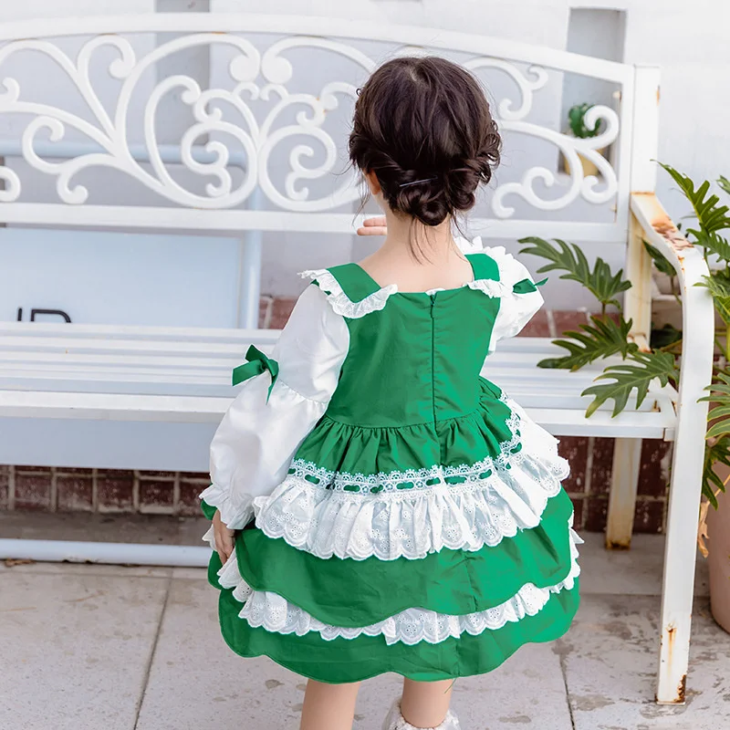 Automne Nouveaux Enfants Robe Lolita Doux Style Étranger Lolita Robe enfants Robe Robe de Princesse Moelleux