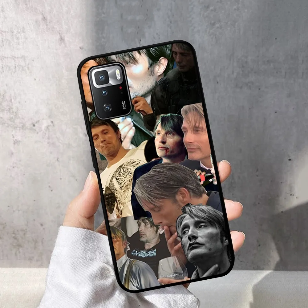 Cool Graham Hannibal Mads Mikkelsen Phone Case For Redmi Note 4 X 5 A 6 7 8 T 9 9S 10 11 11S 11Epro Poco M3 pro