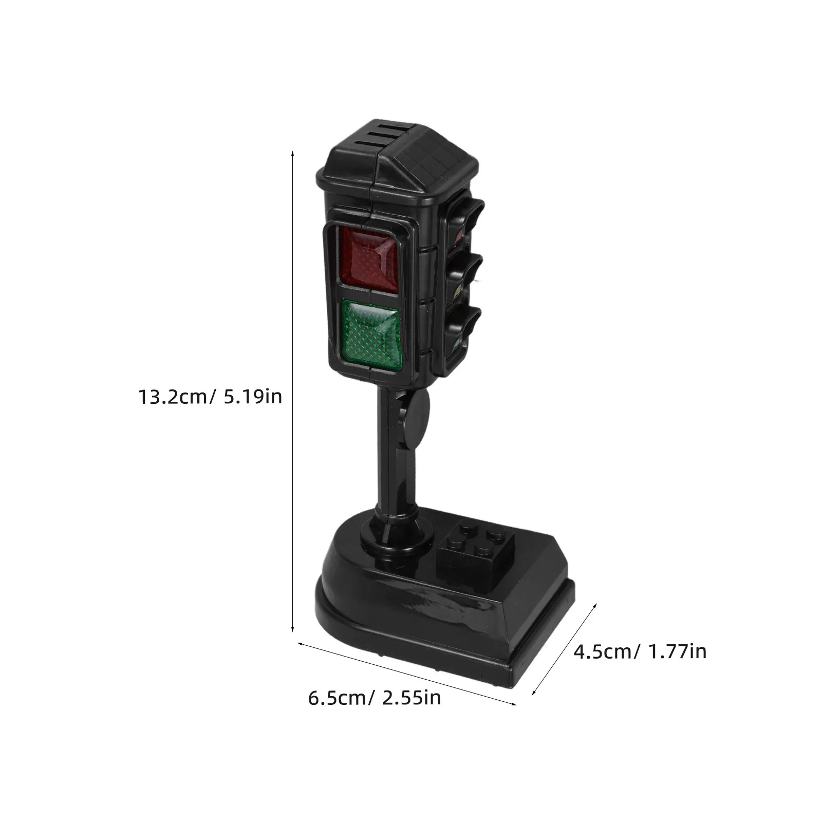 Kids Traffic Light Educational Signal Light Realistic Voice Interactive Early Learning for Classroom Home Pretend Play and