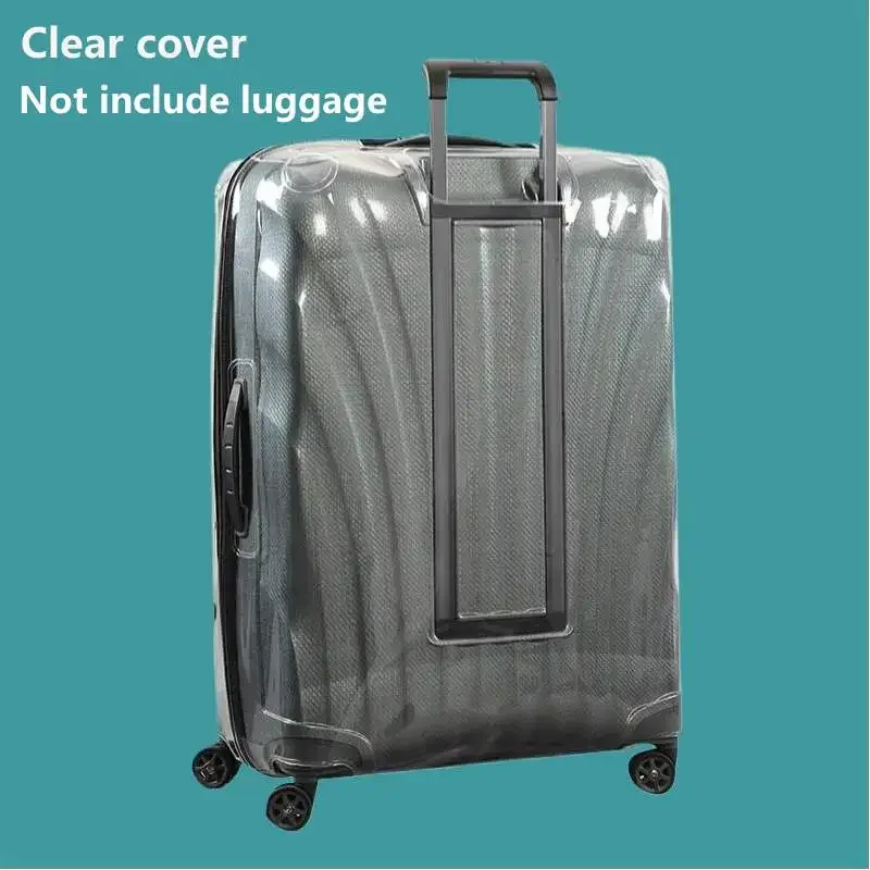 Luggage Cover for Samsonite CS2 Suitcase Potector Case Customized Clear Covers High Quality PVC Dustproof Travel Accessories