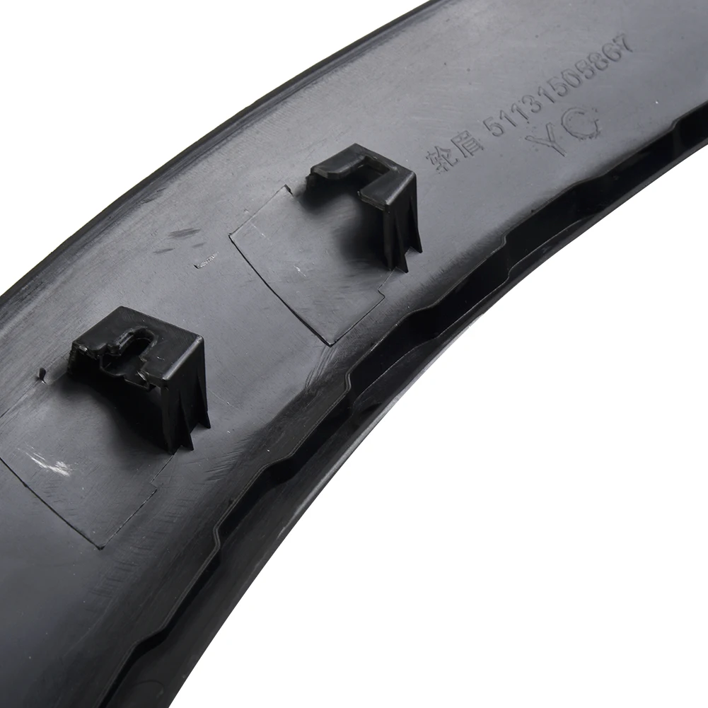 

Decor Wheel Arch Cover Exterior Front Left Side Protector Replacement Trim Black Fender For Mini Cooper 2002-2008 PC Practical