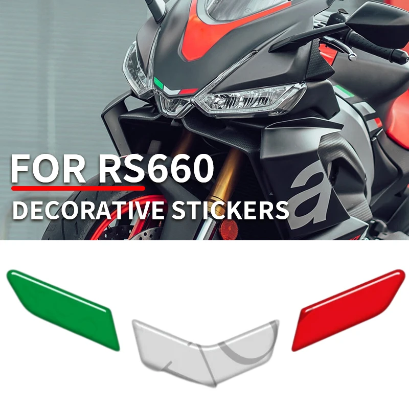 

For Aprilia RS660 RS 660 Motorcycle Tank Pad Cap Fuel Oil Kit Knee Grips Fairing Fender Stickers Decals Protector Motorcycles