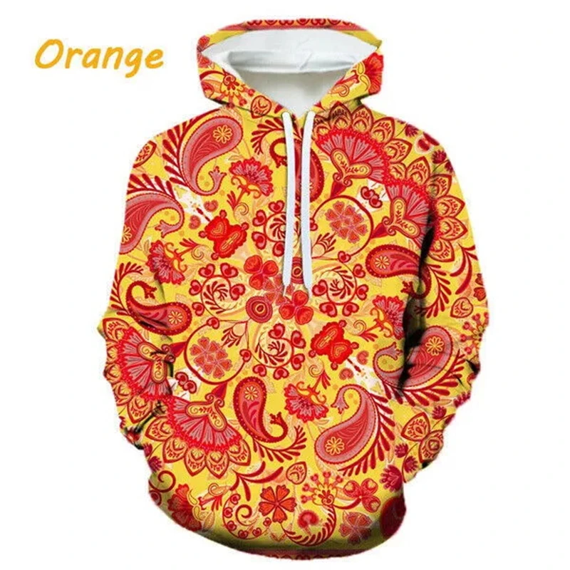 2025 New Mandala Trippy Abstract Psychedelic 3d Hoodies Men Women Sweatshirt  Autumn Long Sleeve Casual Streetwear Dropshipping