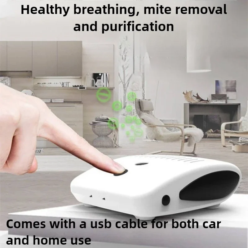 

Small Air Purifier Household Formaldehyde Removal Seconds-hand Smoke Negative Ion Office Mini Small Desktop Purifier Oxygen Bar