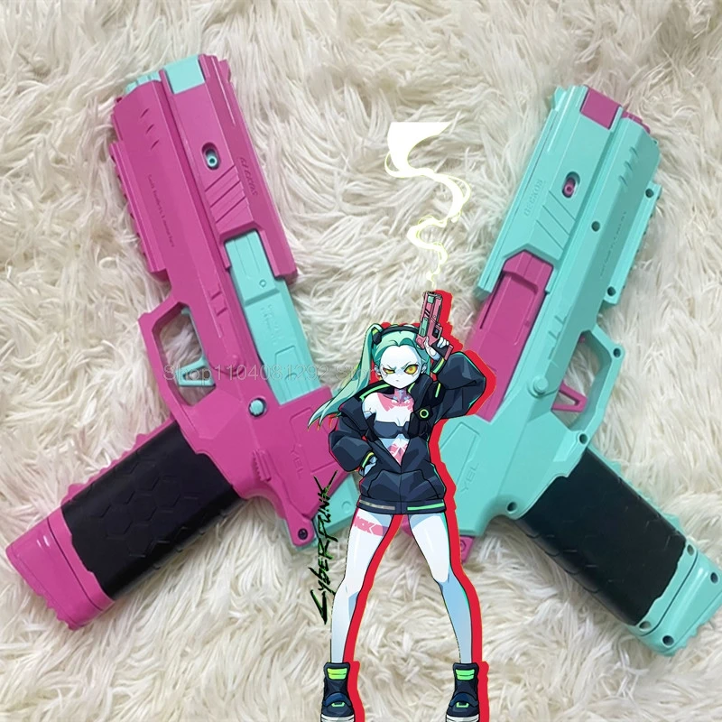 Anime Cyberpunk: Edgerunners Cosplay Rebecca Porps Weapon Guns Halloween Christmas Carnival Party Comic Show Accessories