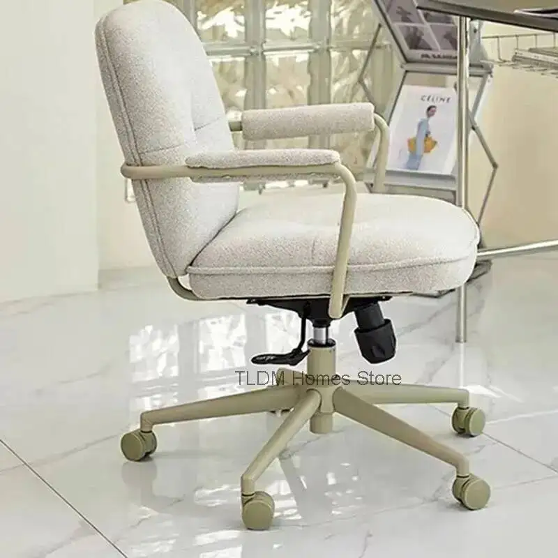 Mobilya Lightweight Comfortable Office Chair Beauty Executive Hotel Designer Universal Entertainment Office Chair Furniture