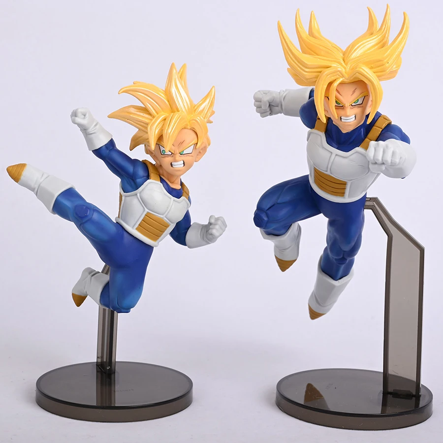 Original Banpresto Dragon Ball Z Chosenshiretsuden Ⅲ Super Saiyan Gohan Trunks Anime Action Figure Toys Gifts For Children