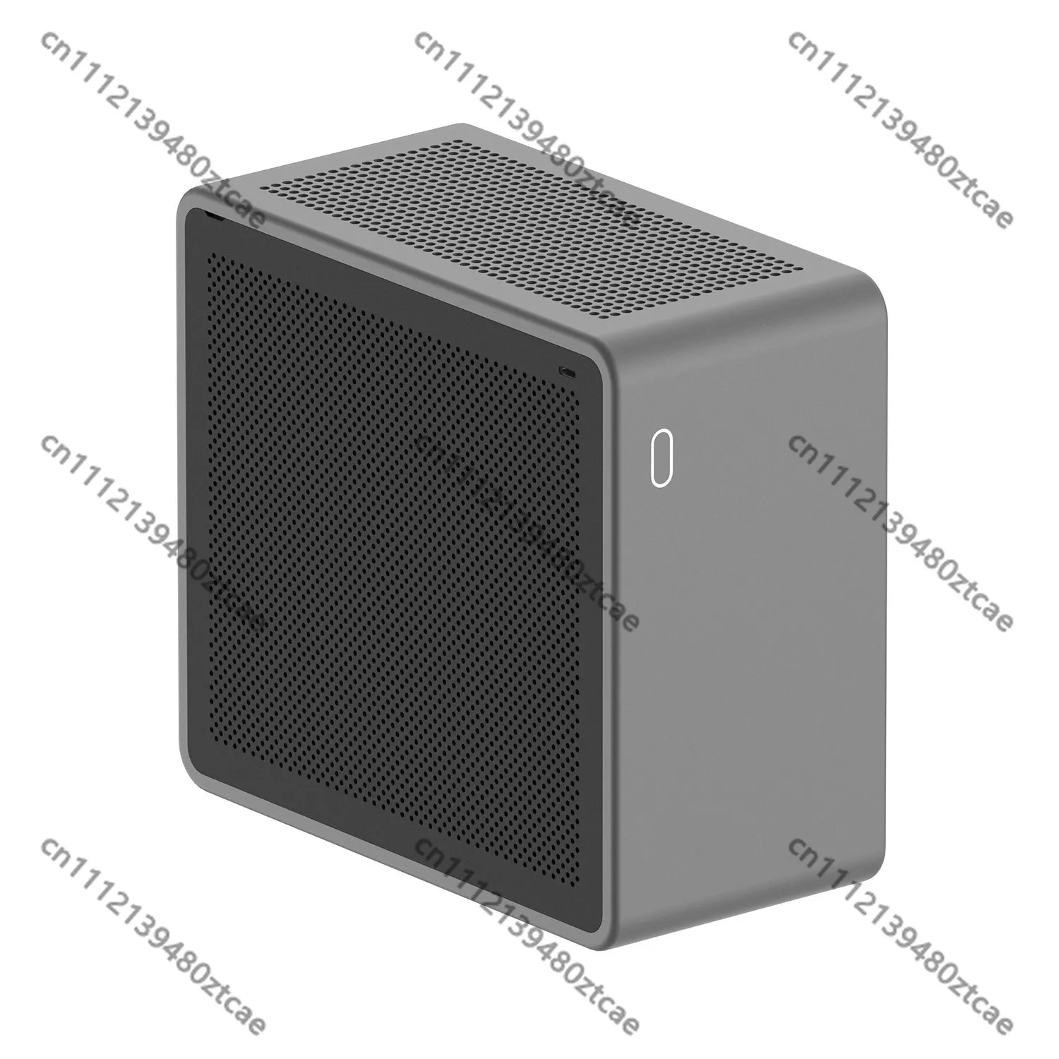 Full Aluminum Integrated Forming Mini ITX A4 Computer Case Desktop Small PC Chassis