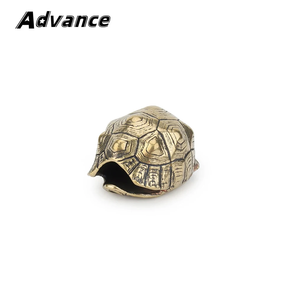 Bell Brass Tortoise DIY Beads Turtle Paracord Bead Car Key Chain Pendant Rope Accessories